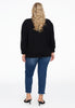 Sweatshirt lace sleeves - black  - #3