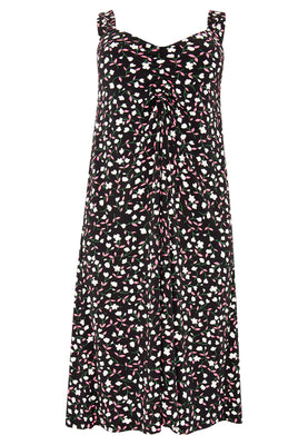 Dress puckering BELLIS - black  - #1