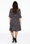 Dress wide neck BELLIS - black - #3