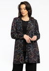 Blazer A-line BIJOU - black