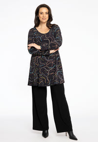 Tunic Wide Bottom BIJOU - black - #2