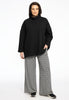 Pullover wide COZY - black  - #2