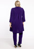 Tunic Swing collar DOLCE - purple  - #3