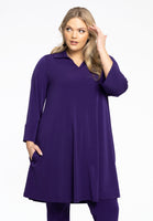 Tunic Swing collar DOLCE - purple - #1