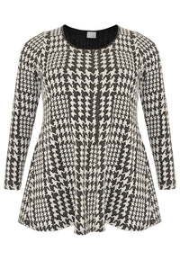 Tunic flare CHECK - black - #4