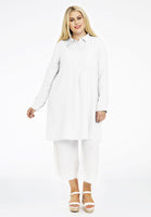 Blouse-dress LINEN - white  - #2