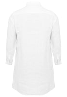 Blouse-dress LINEN - white  - #5