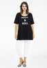 Tunic flare Rock & Roll - black  - #2