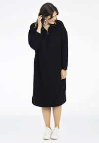 Sweater dress - black - #2