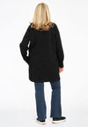 Blouse-jacket lurex RIB - black - #3