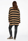 Pullover turtle neck STRIPE - black - #3