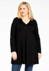 Tunic wide bottom COTTON - black 