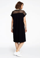 Dress mesh shoulders NYC - black  - #3