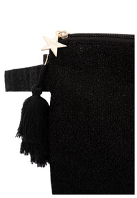Lurex pouch - black - #3