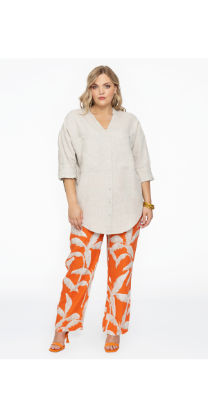 Yoek | Trousers PALM TREE