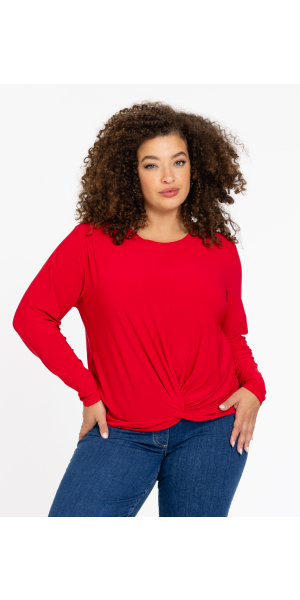 Yoek | Tunic knotted bottom DOLCE