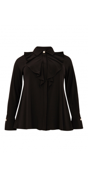 Yoek | Blouse volant DOLCE