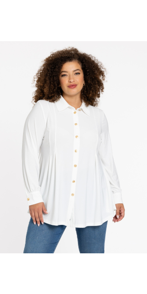 Yoek | Blouse boxpleats DOLCE