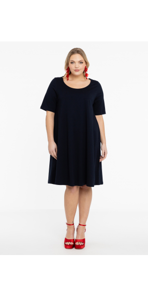 Yoek | Dress A-line COTTON